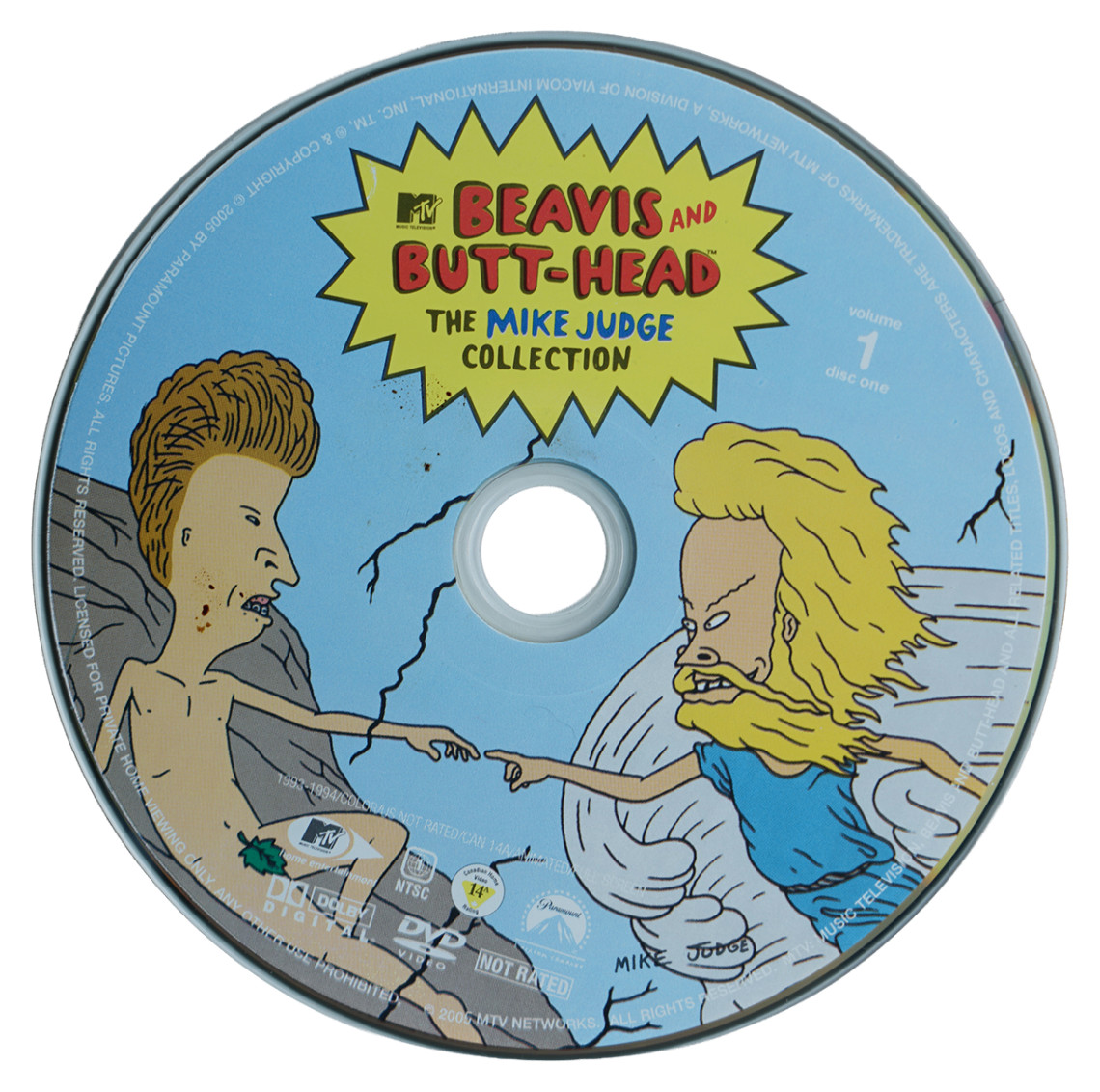Beavis and Butt-Head The Mike Judge Collection Vol 1 DVD Mike Judge NTSC Disc 1