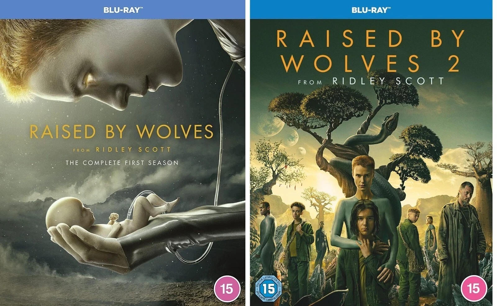 Raised by Wolves Seasons 1-2 Complete Blu-ray Set