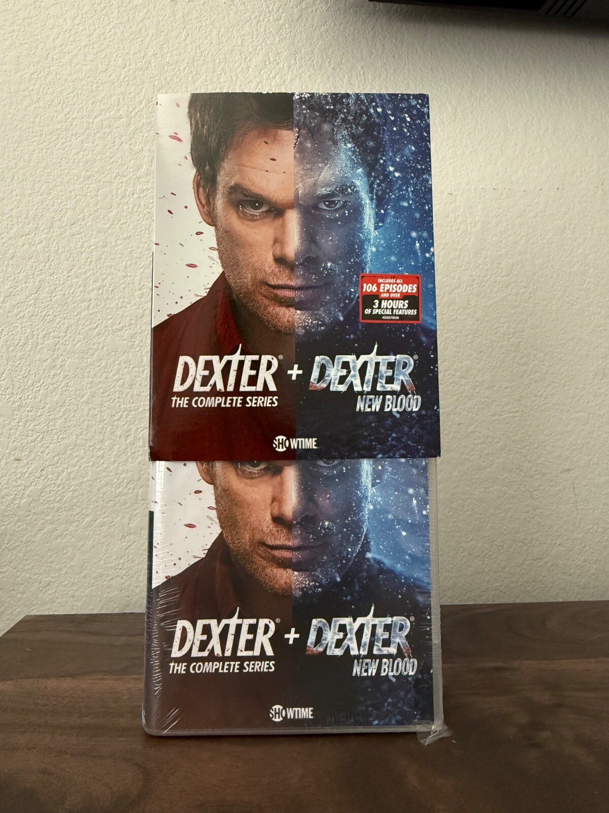 DEXTER THE COMPLETE SERIES + DEXTER NEW BLOOD NEW SEALED W OOP SLIP COVER