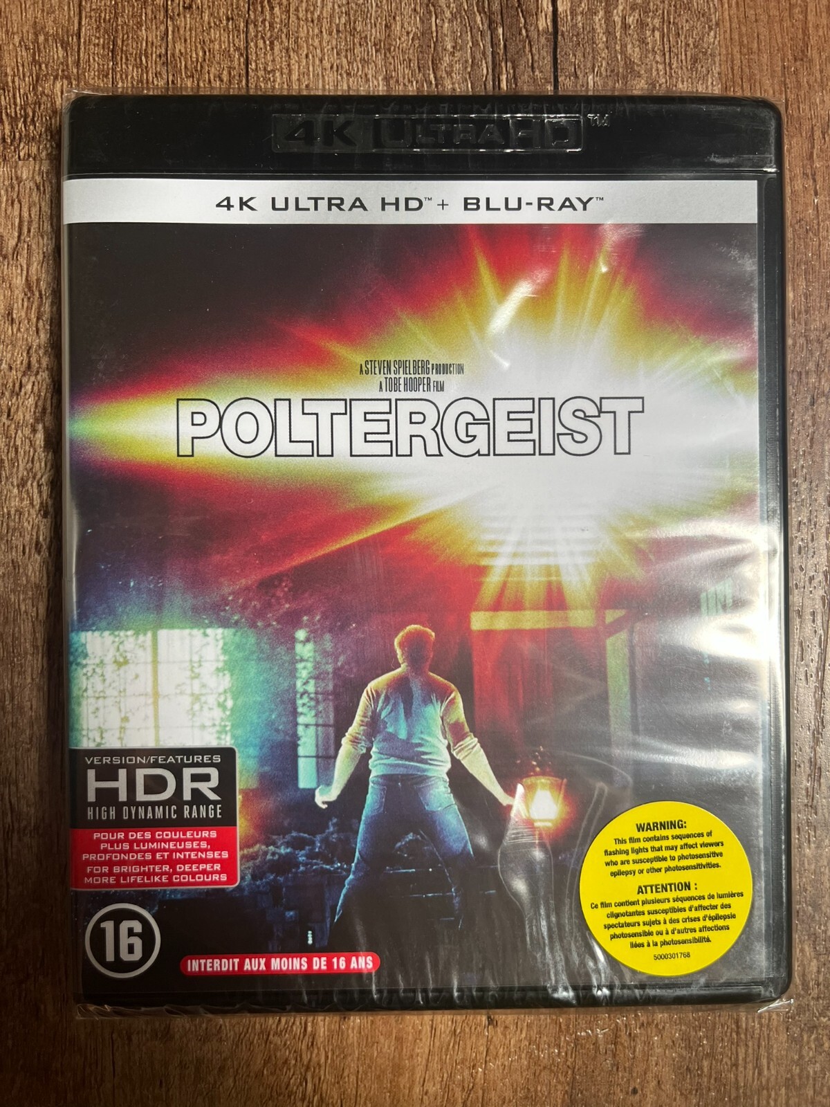 Poltergeist (4K UHD + Blu-ray, 1982, EU Import, Region Free) *NEW/SEALED*