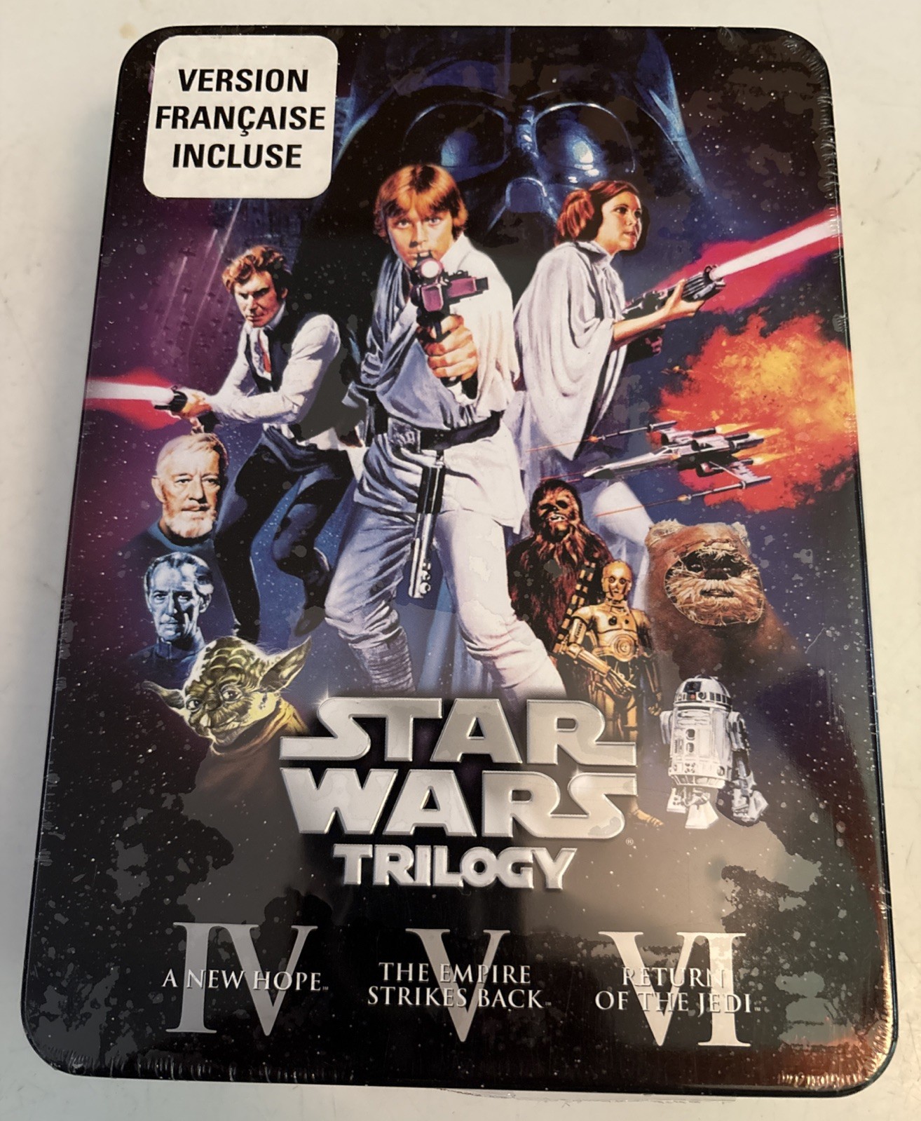 NEW SEALED Star Wars Trilogy – Best Buy DVD Tin – Unaltered Theatrical Cuts 2006