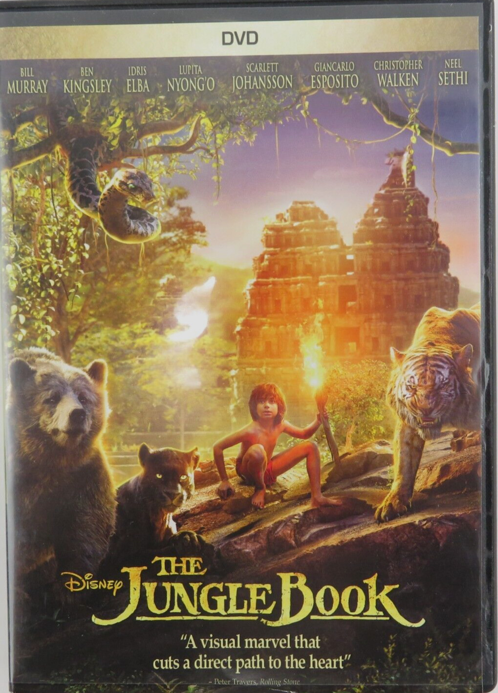The Jungle Book – Walt Disney Video – (DVD, 2016, 1-Disc)