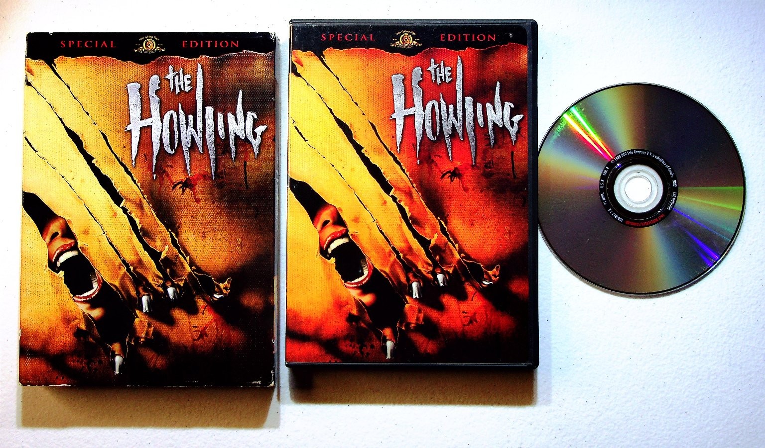 The Howling DVD 1981 Special Edition Joe Dante Werewolf Horror Film