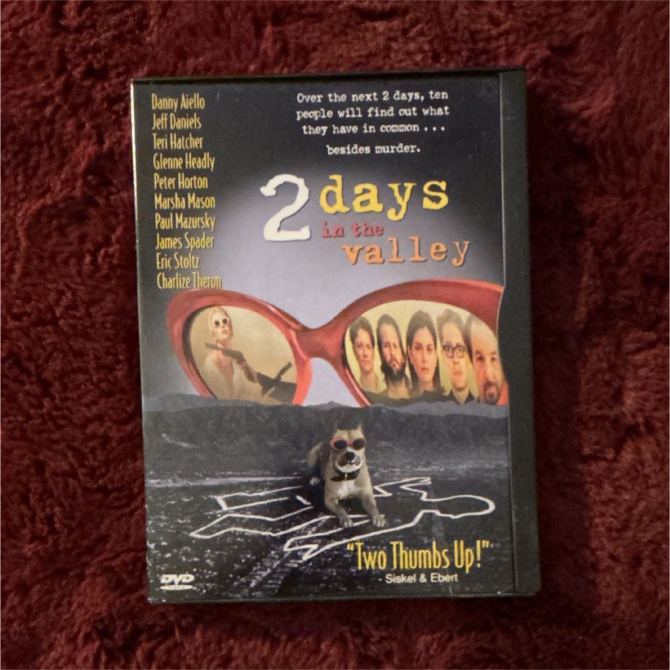 HBO Home Video 2 Days in the Valley DVD Danny Aiello Jeff Daniels Interactive M…