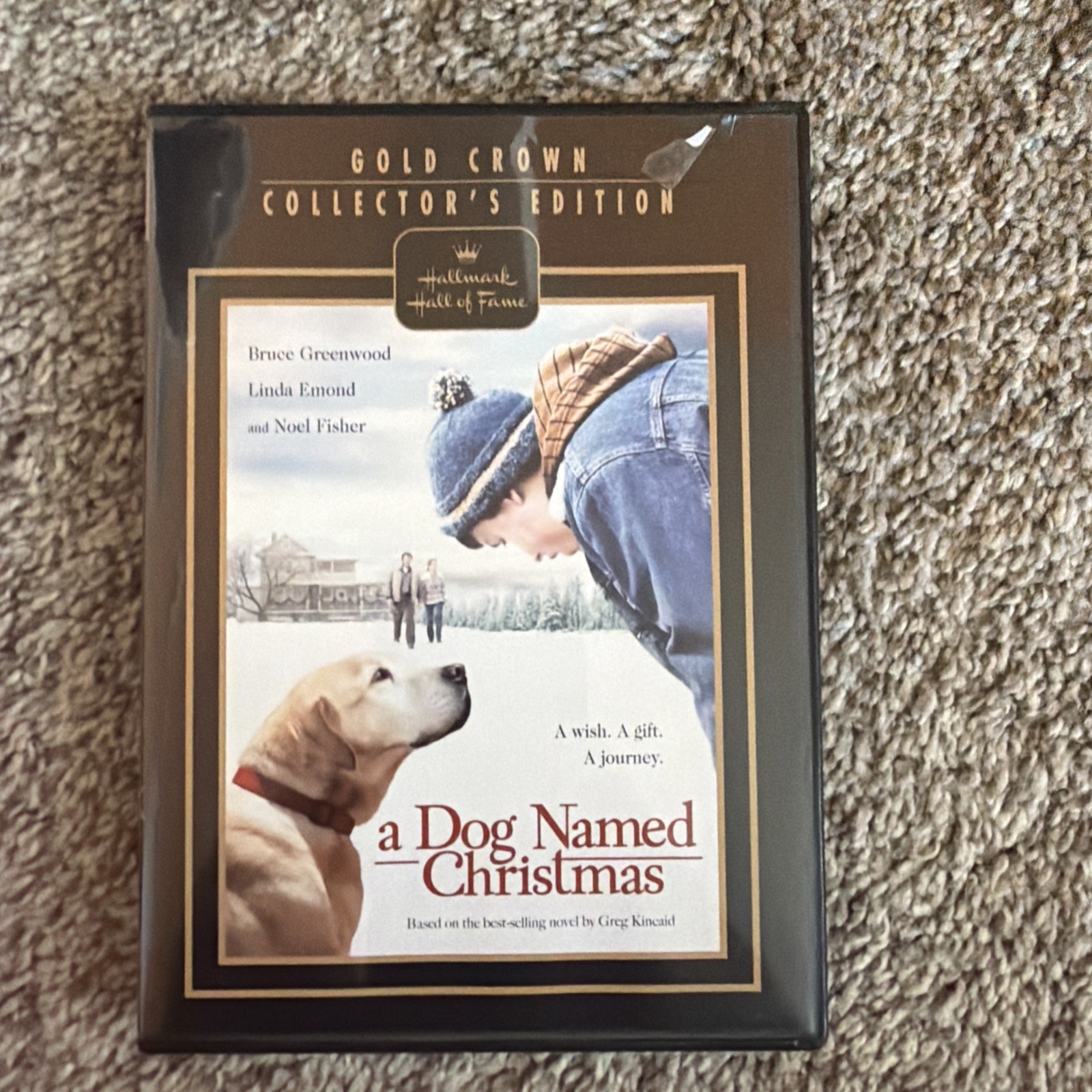 A Dog Named Christmas Hallmark Hall of Fame (DVD) Oop 2009 Greenwood