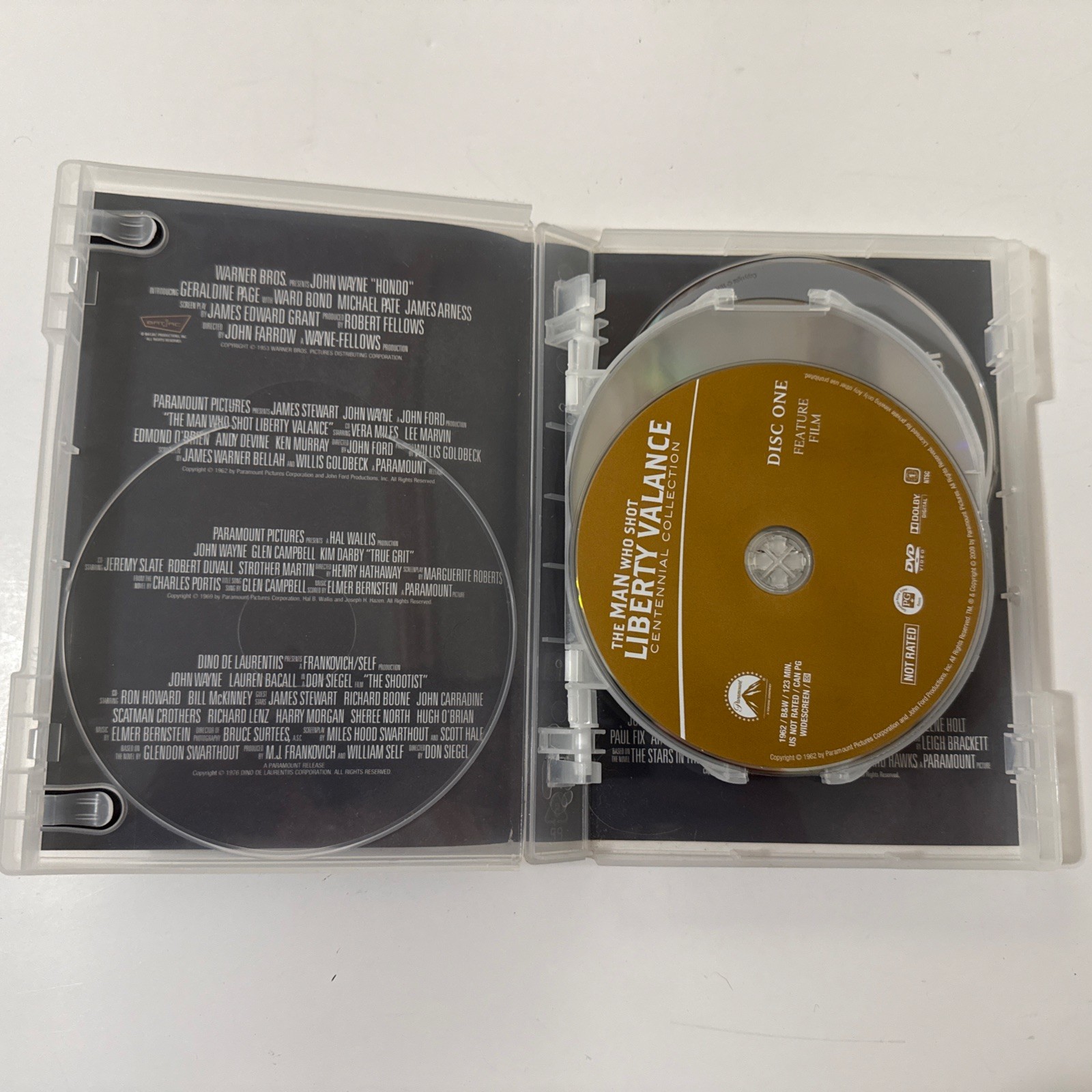 John Wayne Western Collection DVDs