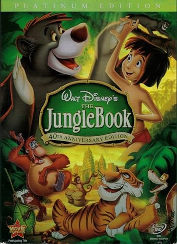 The Jungle Book (Two-Disc 40th Anniversary Platinum Edition) – DVD – GOOD
