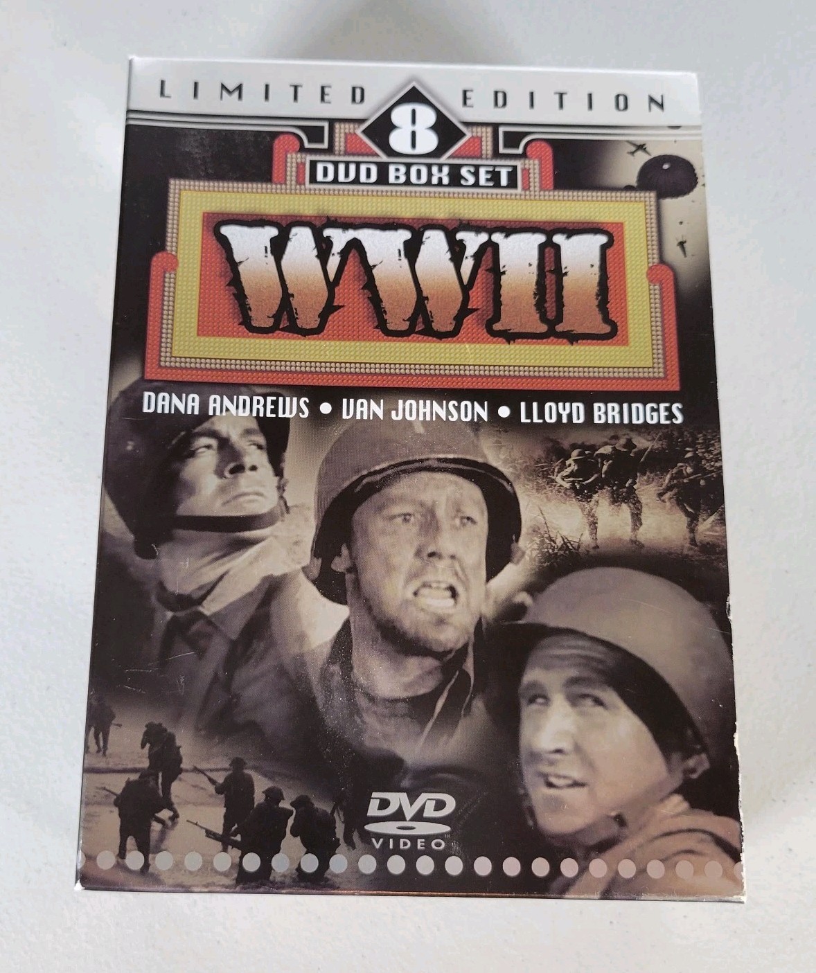 World War II – 8 Movie Set (DVD, 2004, 8-Disc Set) Great Condition