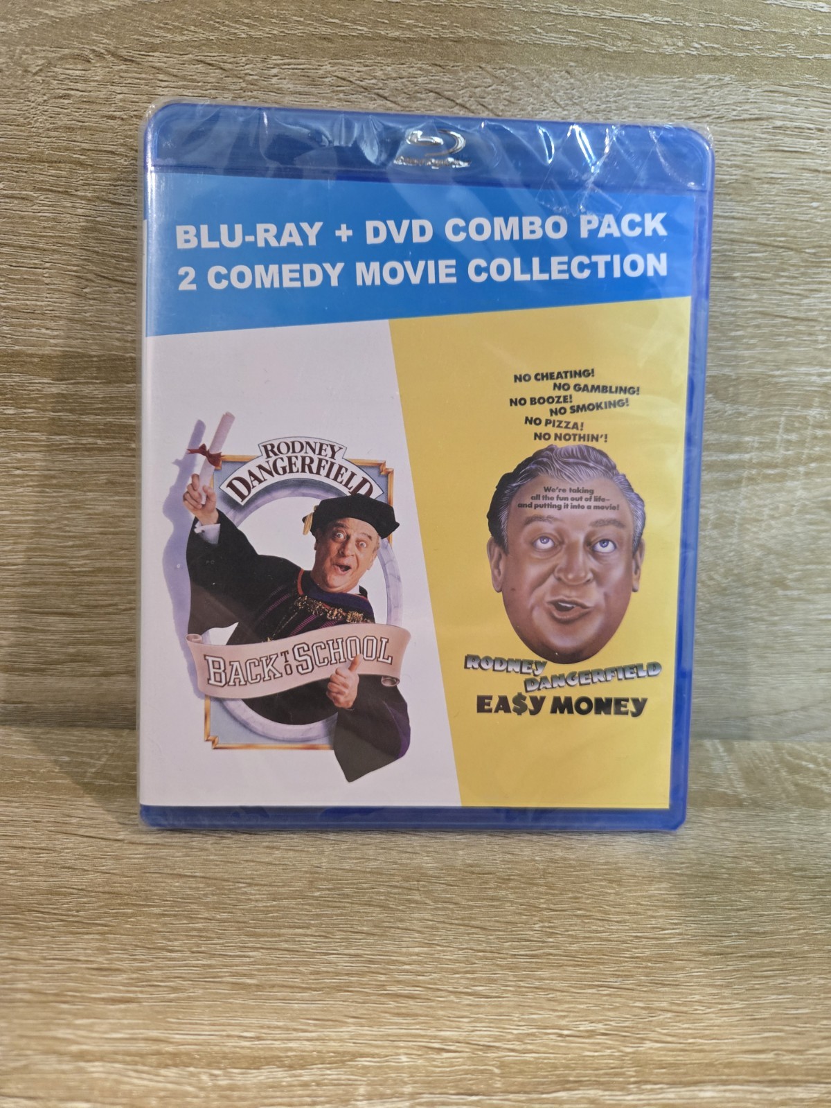 Back to School / Easy Money Blu-ray+DVD 2 Comedy Movie Collection Widescreen