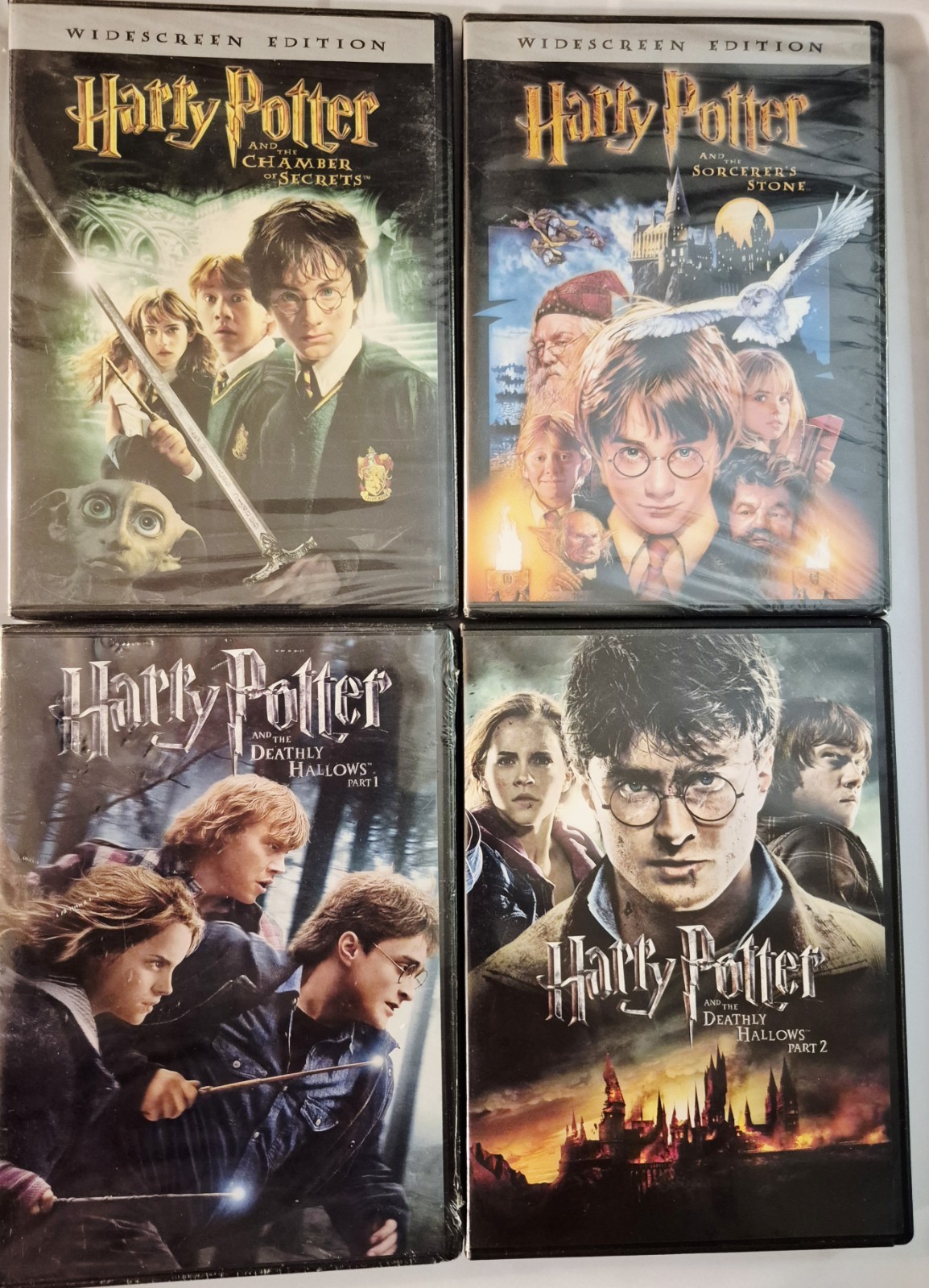 Harry Potter DVD Full Set Complete Set of 8 Movies (1-8) 2002 – 2011 Warner Bros
