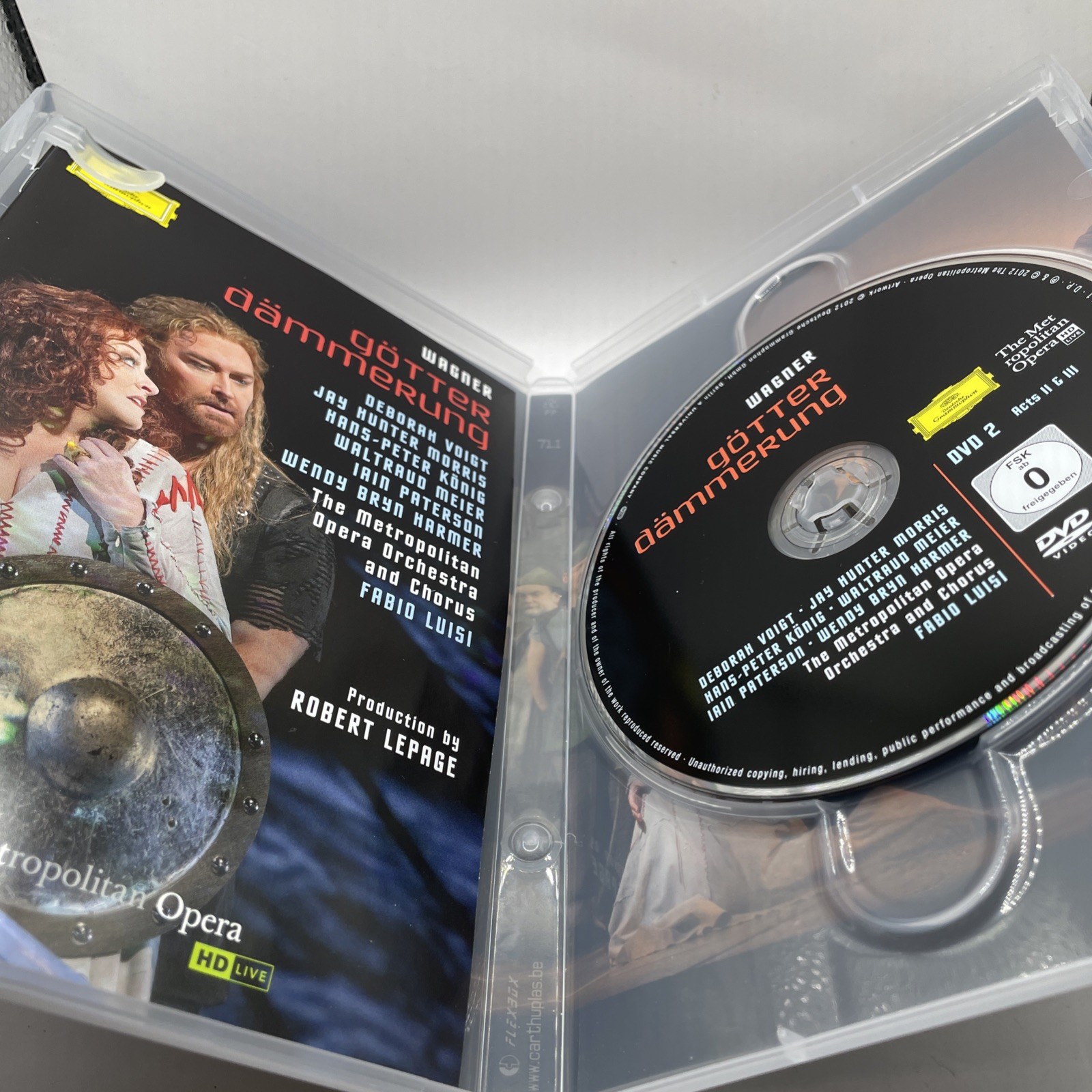 Wagner Der Ring Des Nibelungen and “Wagner’s Dream” DVD Box Set 2012 Nice Cond.