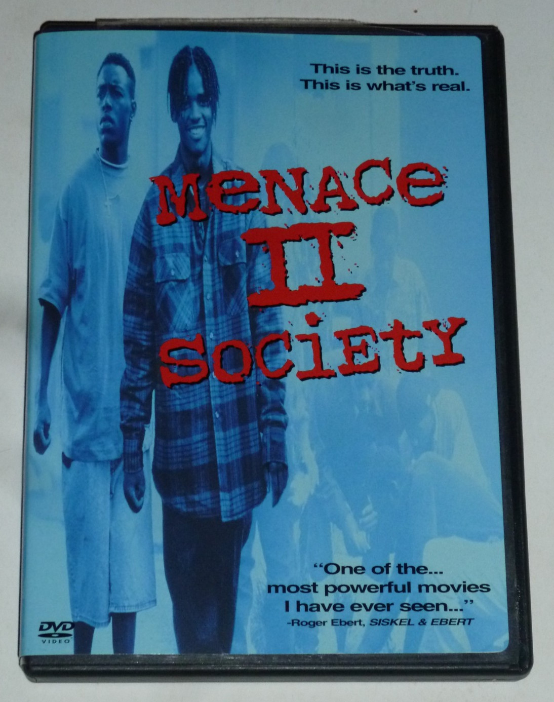 Menace II Society DVD 1993 crime drama to Larenz Tate Jada Pinkett Hughes Bros.!