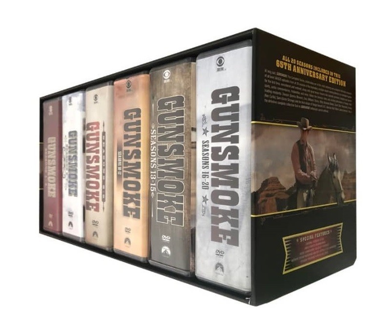 Gunsmoke: the Complete Series Season 1-20 (DVD, 143-Disc Set)