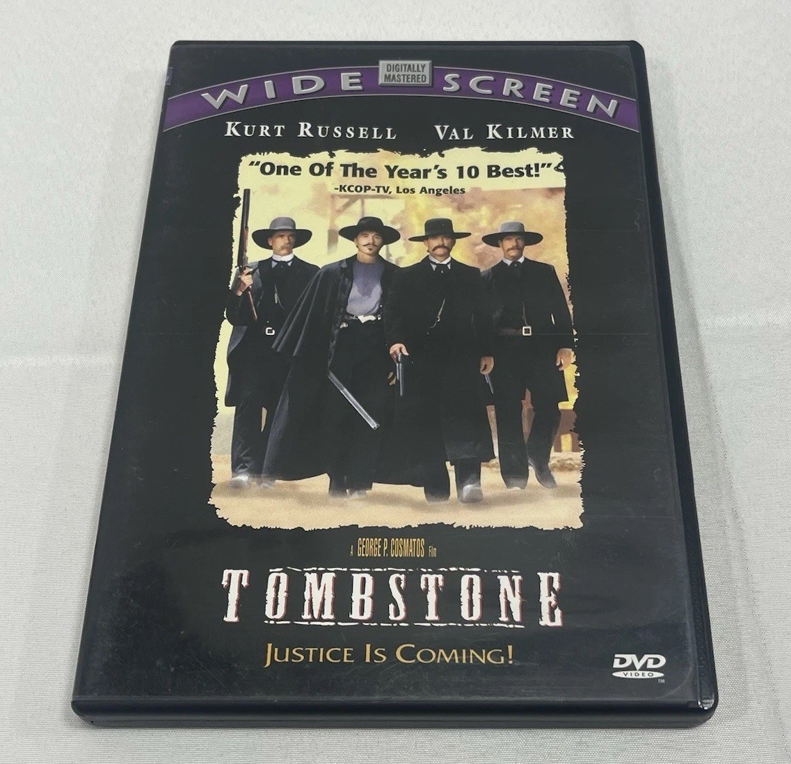 Tombstone (DVD, 1993) Kurt Russell, Val Kilmer D74