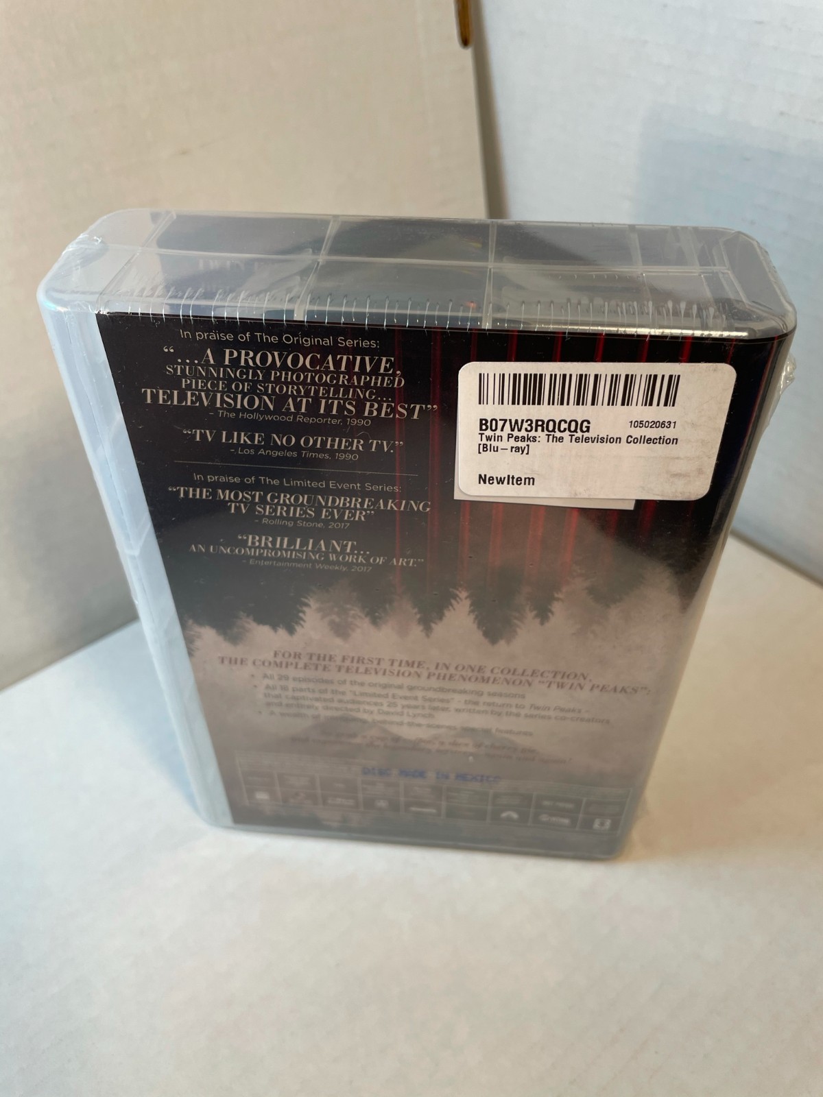 TWIN PEAKS COLLECTION (Blu-ray) Complete Original Series+Return-NEW- Box S&H