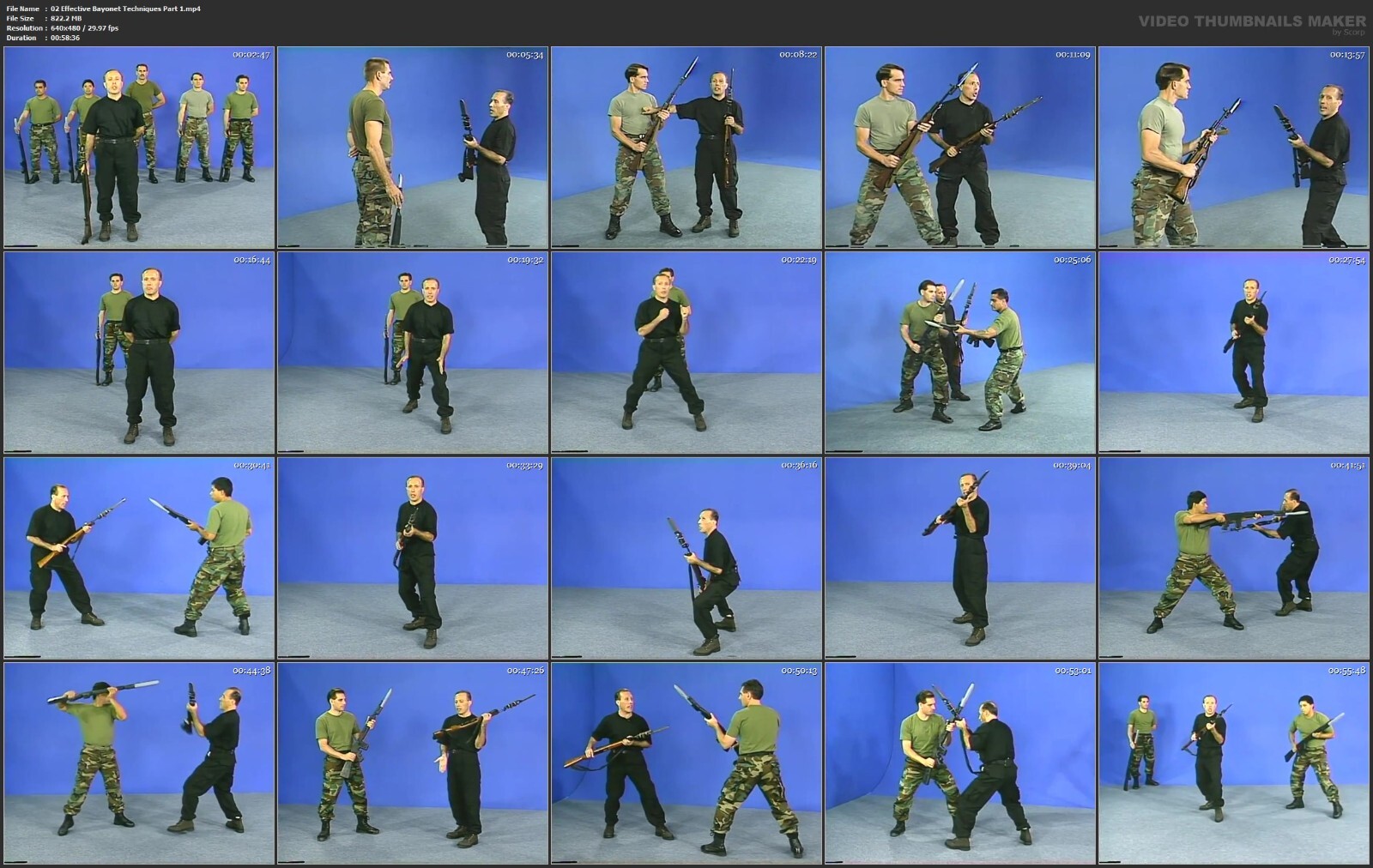 Knife and Bayonet Fighting starring David Chaanine (3 DVD Set)
