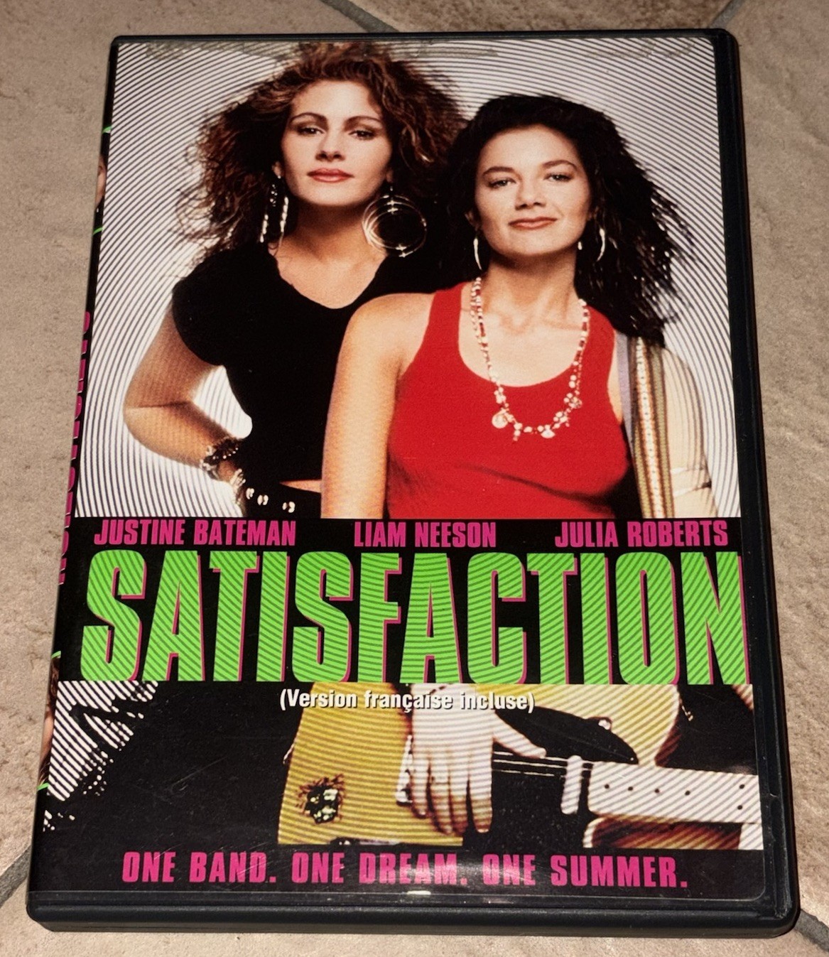 Satisfaction (1988) DVD Region 1 Julia Roberts Liam Neeson