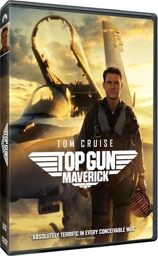 TOP GUN : MAVERICK (DVD) VG Disc + Cover Art – NO CASE