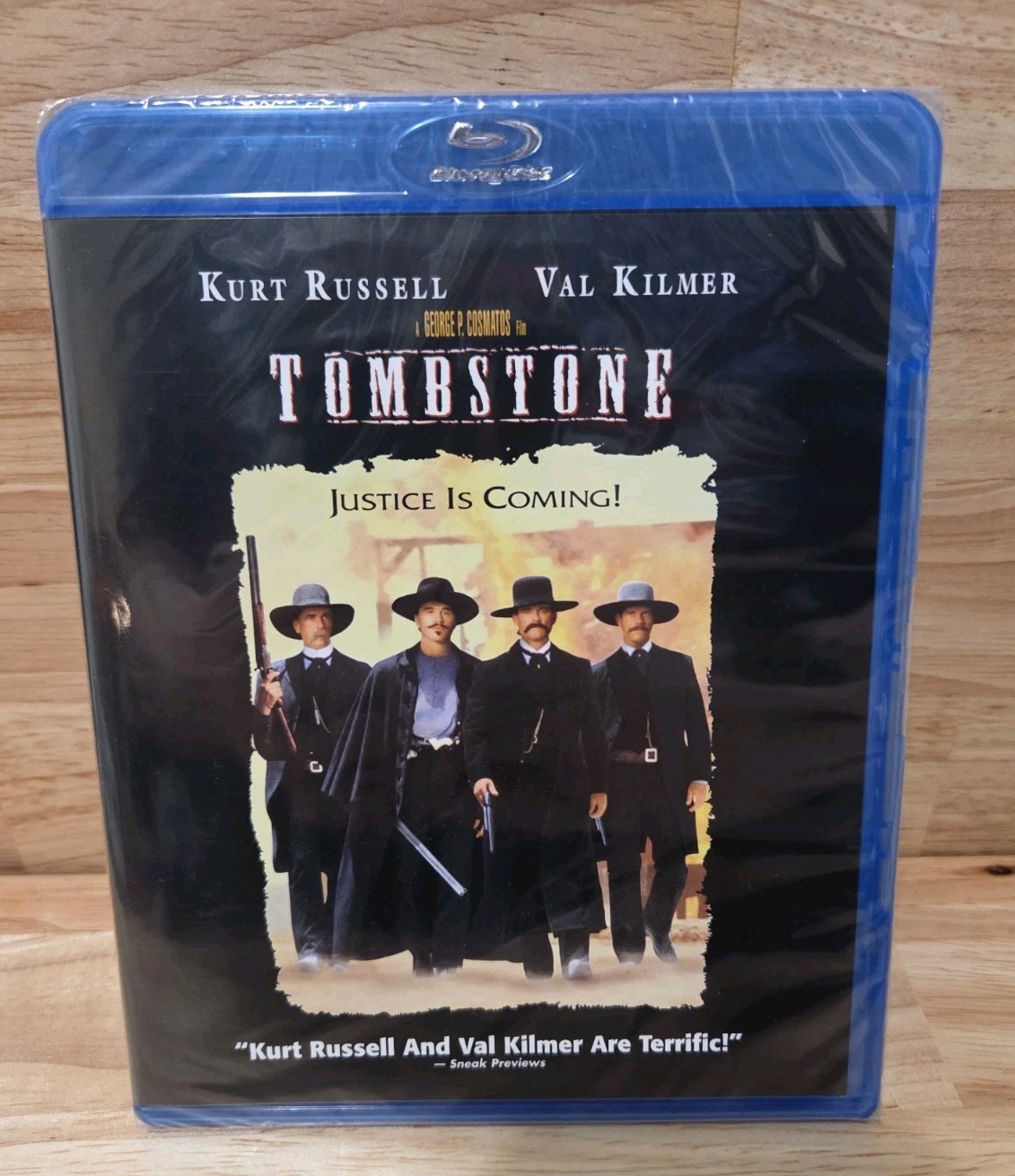 Tombstone (Blu-ray, 1993) Kurt Russell, Val Kilmer