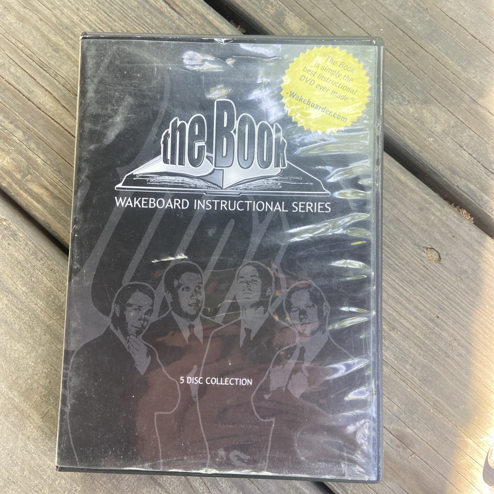 The Book Wakeboard Instructional Series 5 Disc DVD Set – Tested Working