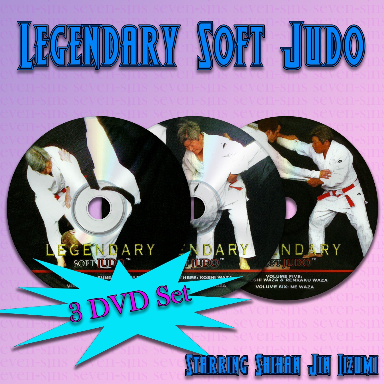 Legendary Soft Judo starring Jin Iizumi (3 DVD Set)