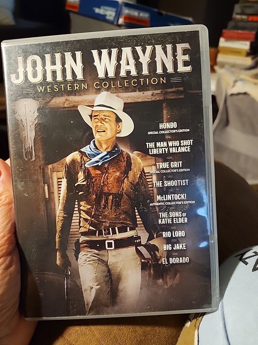 John Wayne Western Collection DVDs