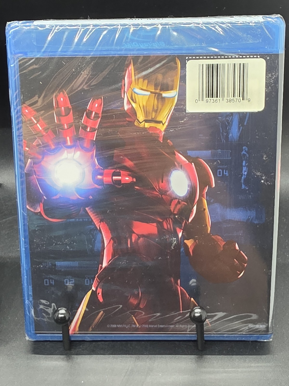 Iron Man (Blu-ray 2 Disc Ultimate Edition With Slipcover) OOP New Sealed Downey