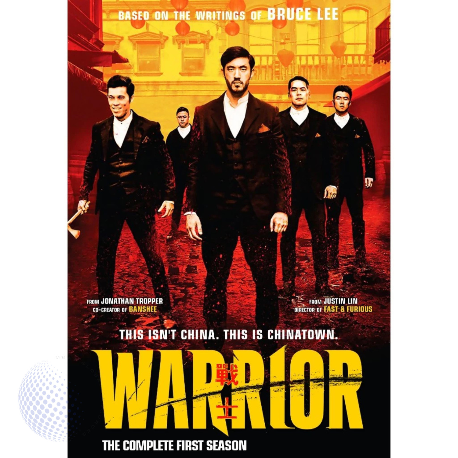 Warrior 2019-2023 Complete Seasons 1-3 Custom DVD/BluRay Martial Arts Crime Dram