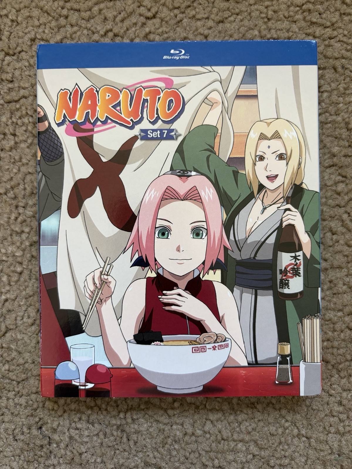 Naruto: Set 7 Blu-ray Boxed Set 4 Disc w/ Slipcover Viz Media Excellent