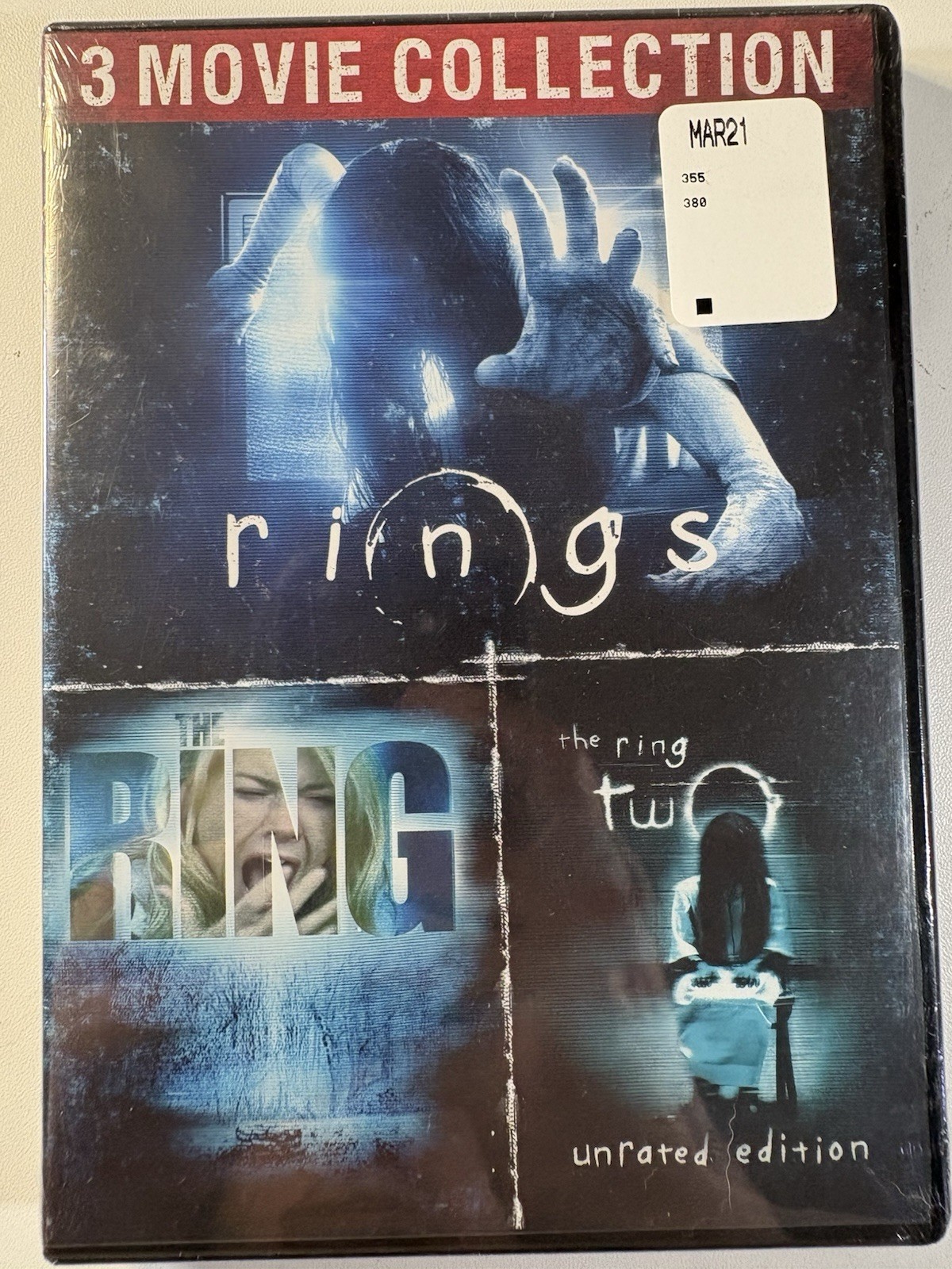 The Ring – 3 Movie Collection «The Ring / The Ring Two / Rings’ (DVD) NEW