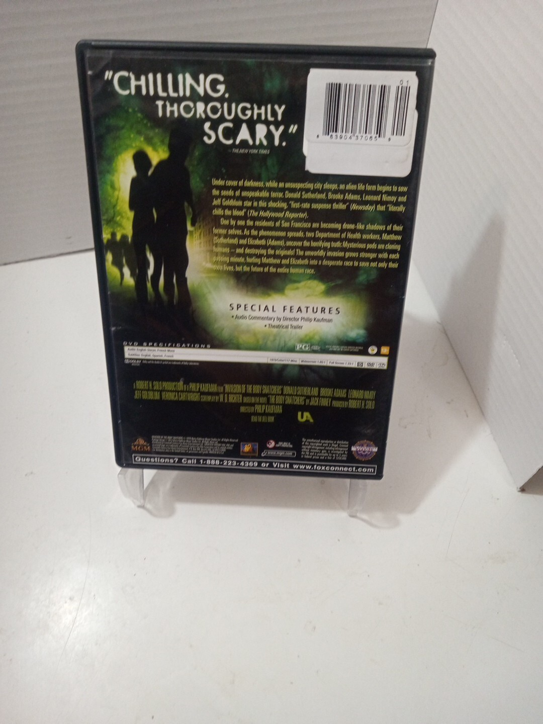 Invasion Of The Bodysnatchers (DVD 2012 117 Min ) Donald Sutherland PG