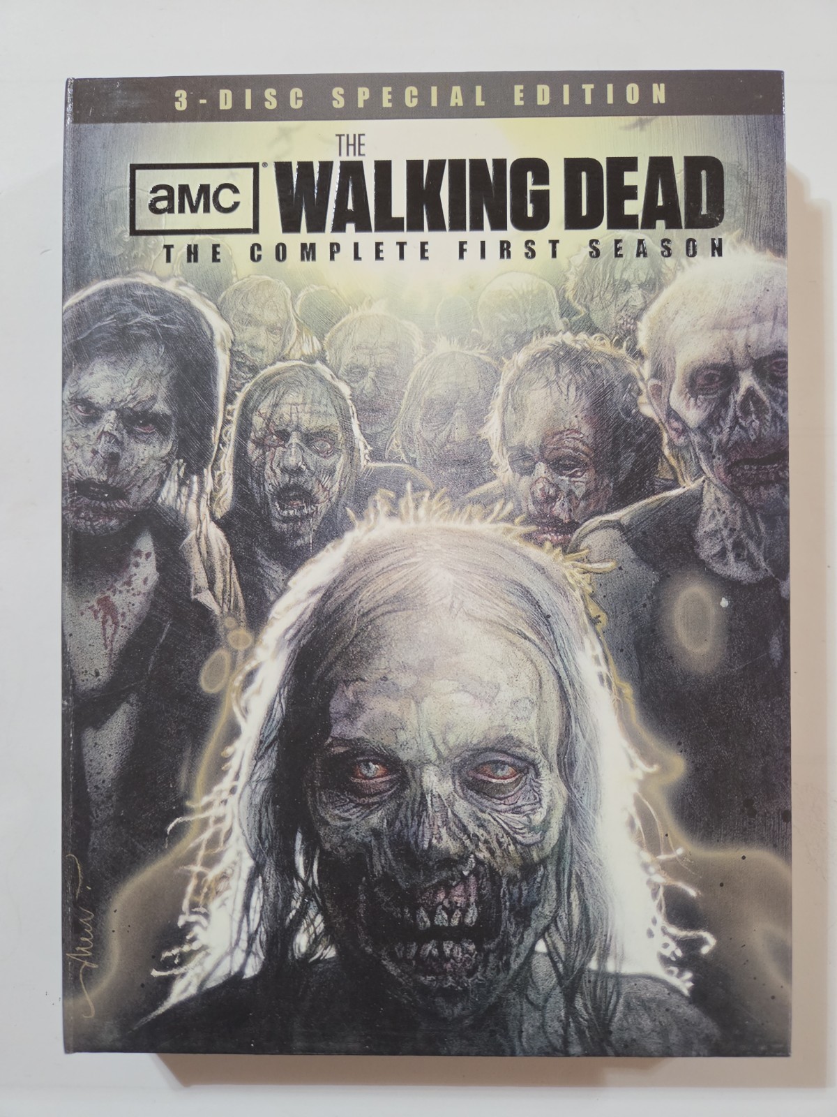 The walking dead seasons 1-8 dvd Bluray Collection Lot of 8 AMC Zombie Horror
