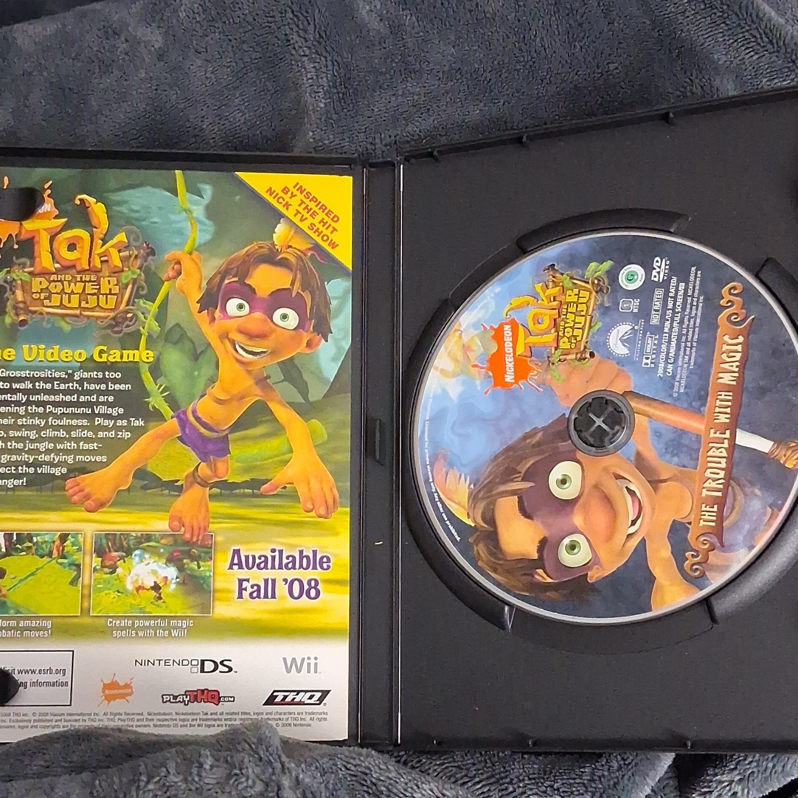 Paramount Tak and the Power of Juju: Trouble with Magic DVD 2008 Full Screen