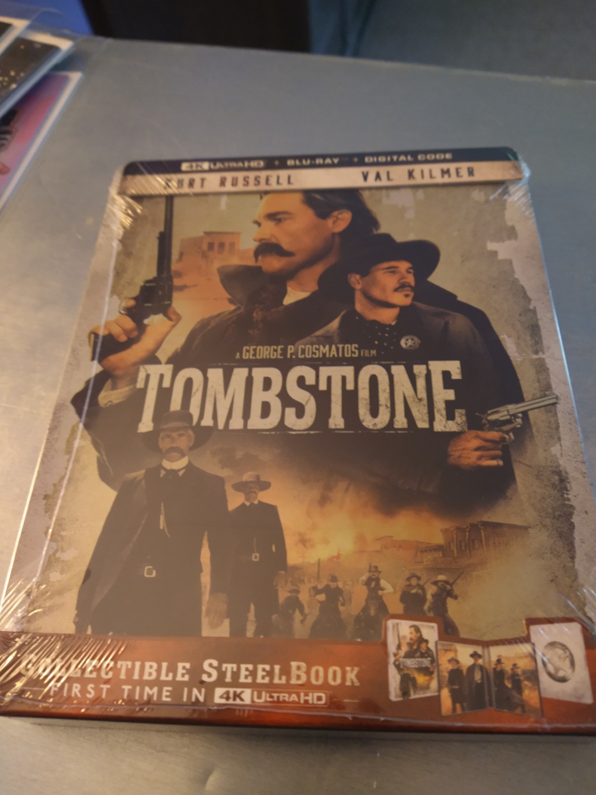 Tombstone 4K UHD + Blu-Ray + Digital Limited Edition U.S. Steelbook MINTY SEALED