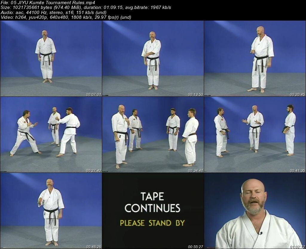 JIYU Kumite Sparring starring Paul Godshaw (5 DVD Set)
