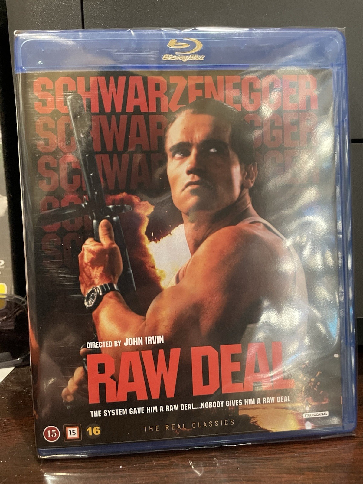Raw Deal (1986) Arnold Schwarzenegger Blu-Ray BRAND NEW (Please Read Item Desc)