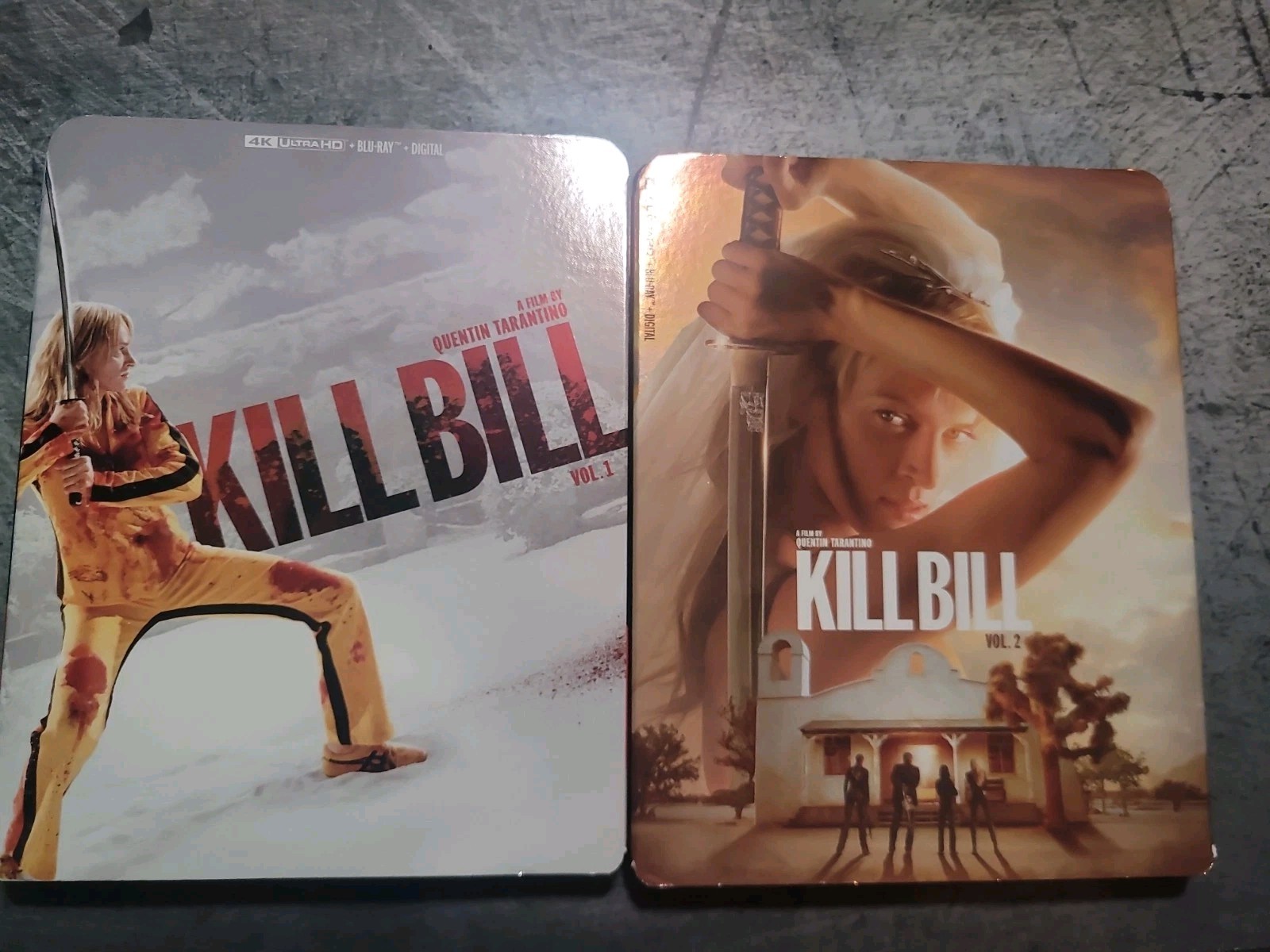 Kill Bill Vol. 1 & 2 Bundle [4K UHD, Blu-ray] w/ Slipcover(s) – Mint Discs