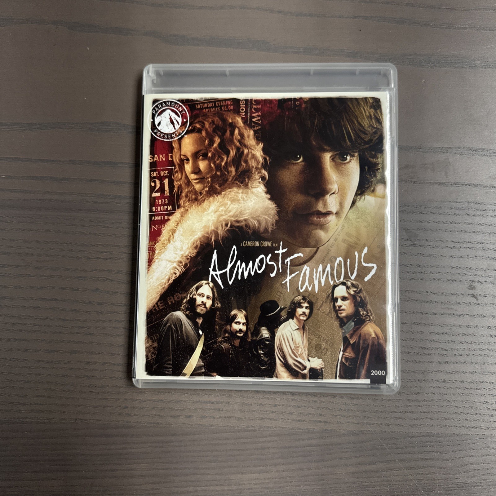 Almost Famous Paramount Presents Blu ray 2 Disc Set OOP NO SLIPCOVER