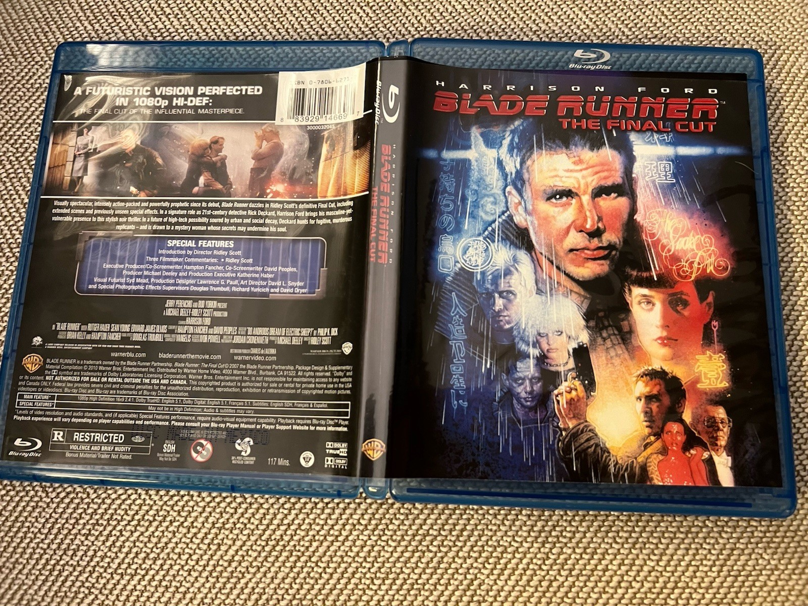Blade Runner & Blade Runner 2049 Blu Ray set no slipcovers