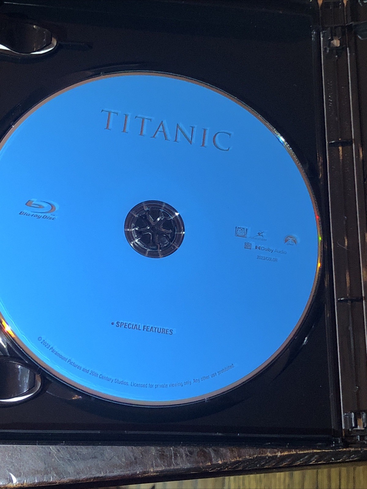Titanic 4K UHD + Blu-ray + Slipcover LIKE NEW Leonardo DiCaprio James Cameron