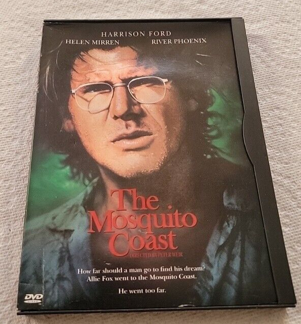 The Mosquito Coast Used DVD Adventure/Drama Harrison Ford Helen Mirren