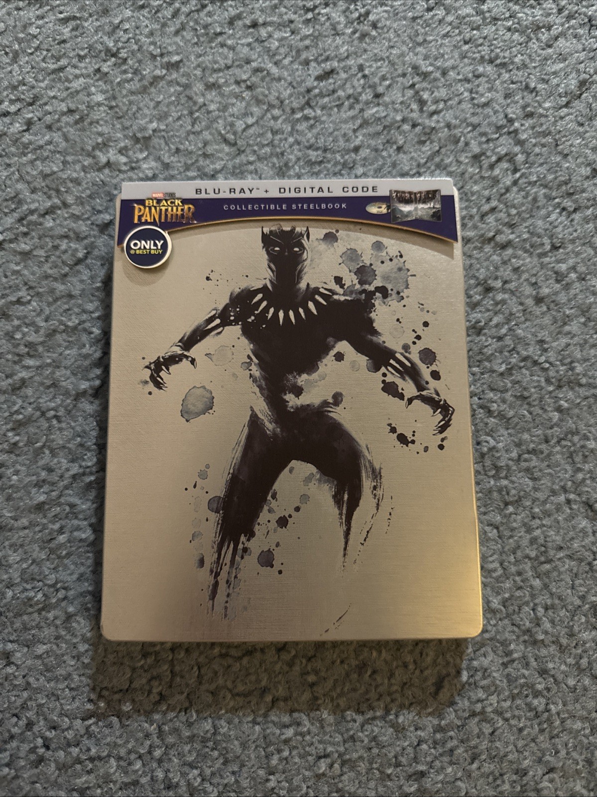 Black Panther Best Buy Exclusive Steelbook Blu-ray Set