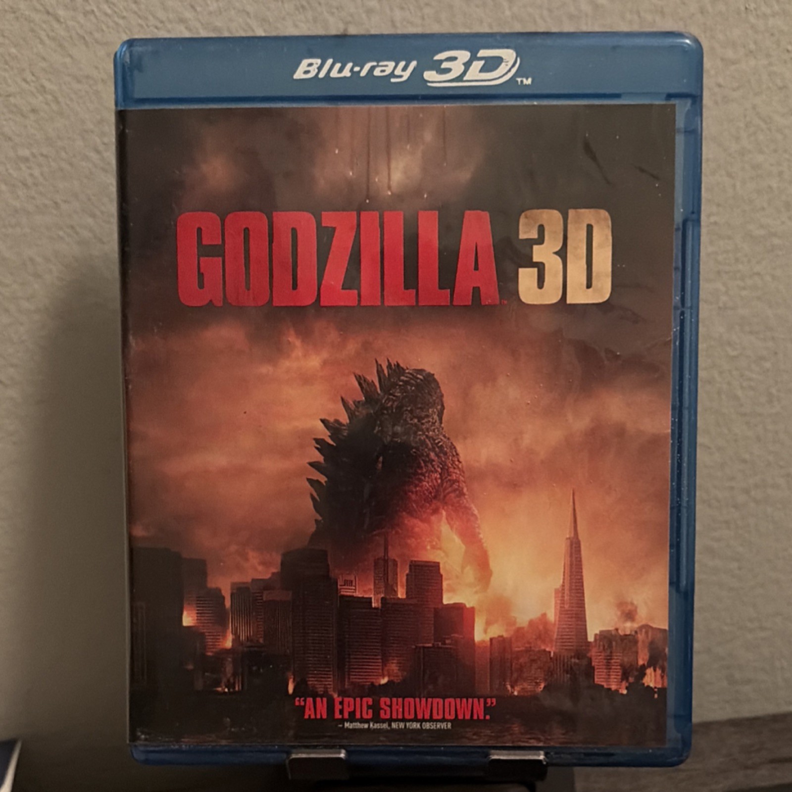 Godzilla 3D Blu-ray 3D Aaron Taylor-Johnson Gareth Edwards Warner Bros. 2014