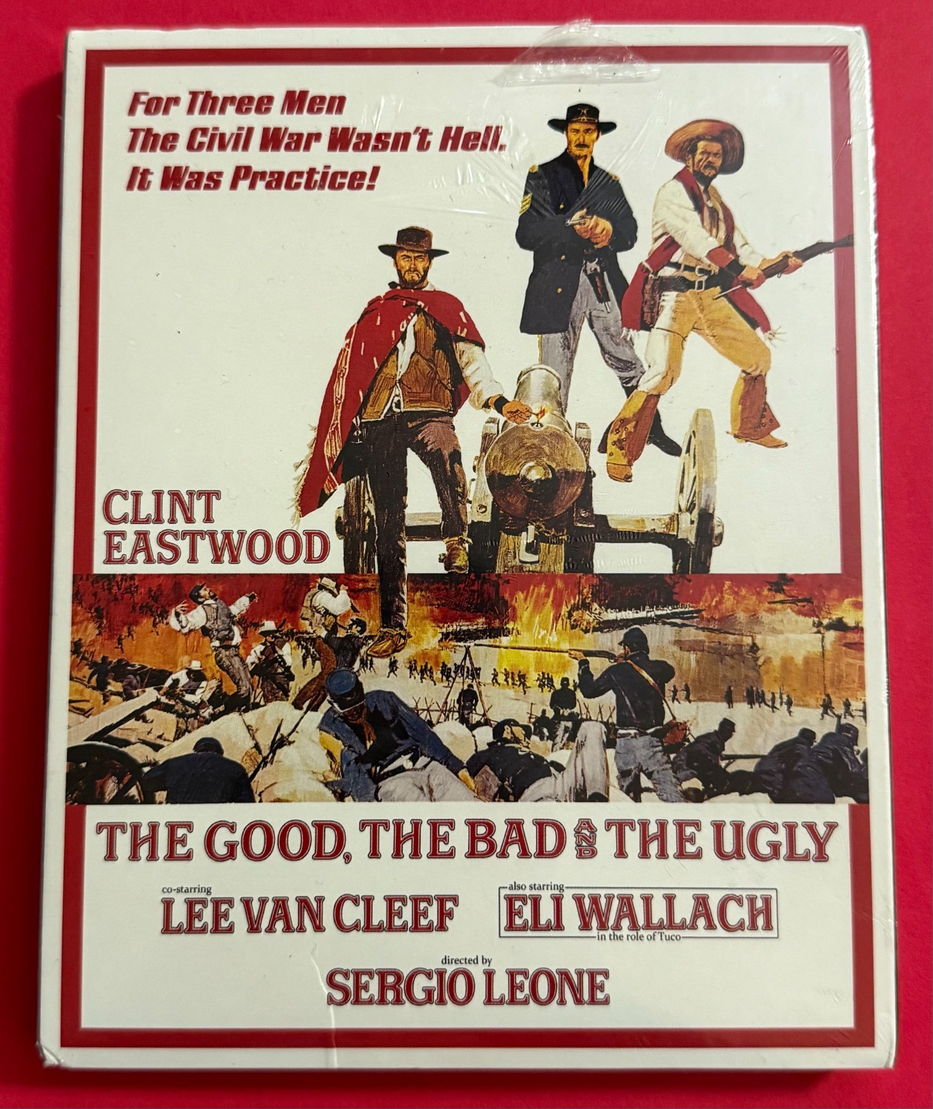 The Good, the Bad and the Ugly Blu-ray 1966 [Kino Lorber] Clint Eastwood NEW