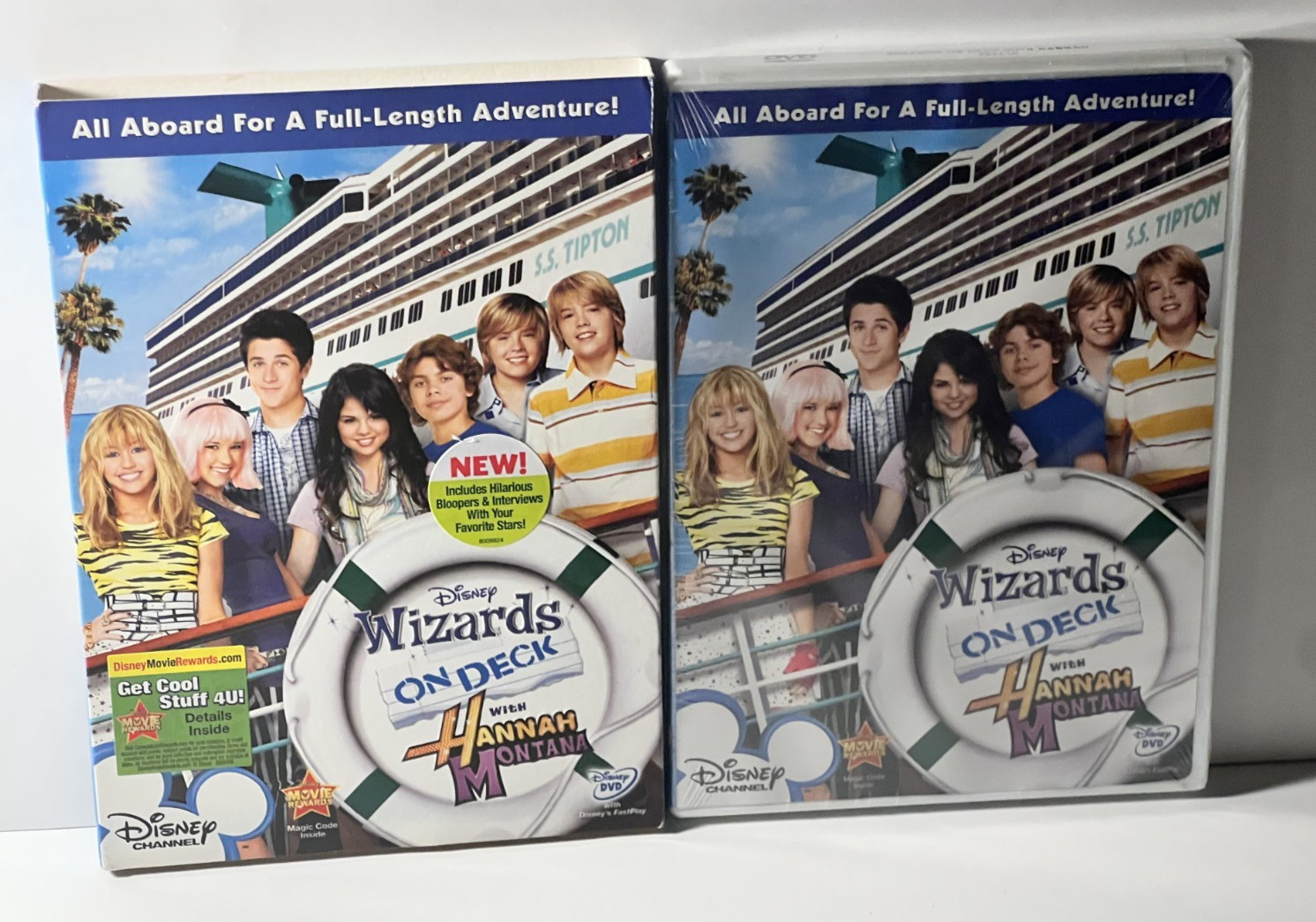 Wizards on Deck with Hannah Montana Dvd New Disney Channel With Slipcover 2009