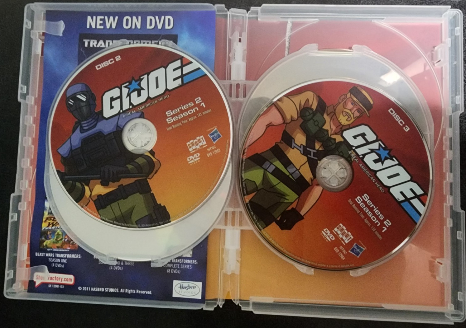 G.I. Joe: a Real American Hero: Series 2, Season 1 (DVD, 1989, 2012) GI Joe
