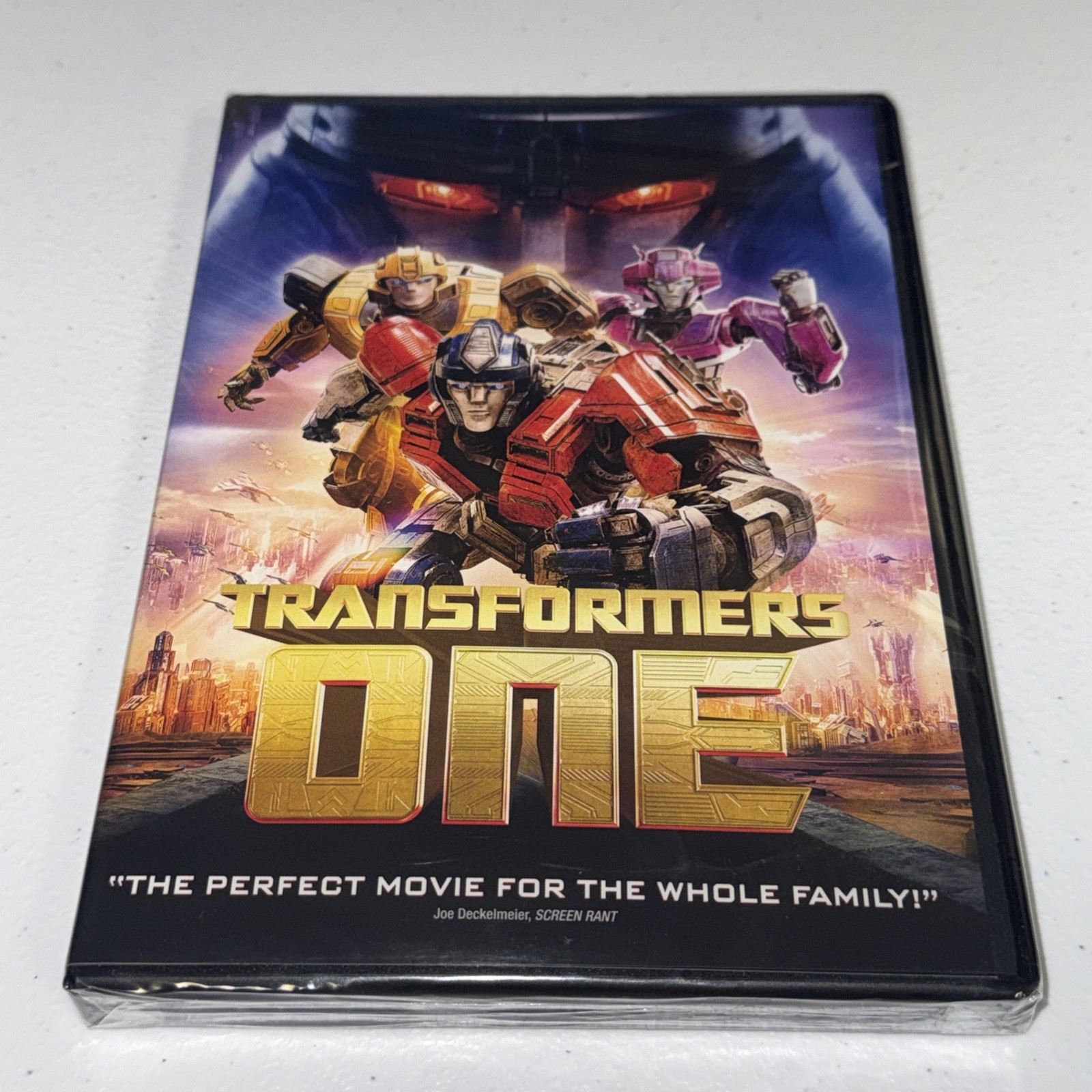 Transformers One DVD – 2024 – Brand New – Optimus Prime