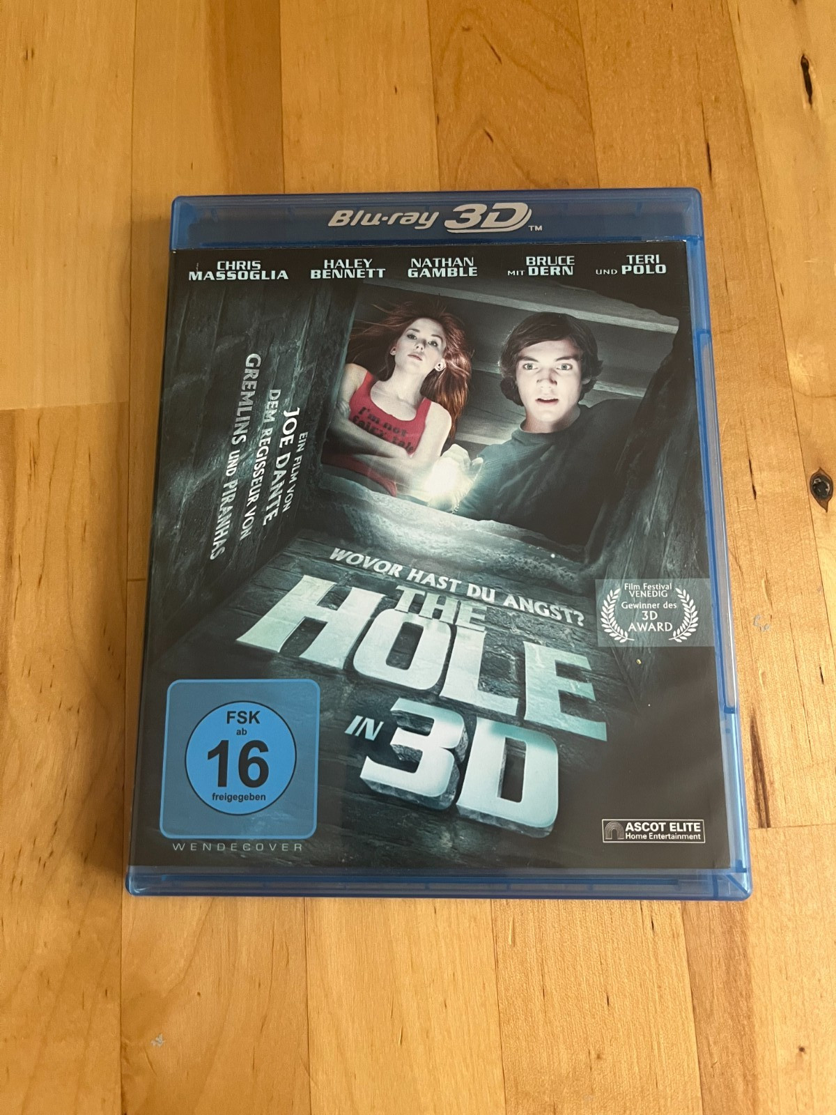 THE HOLE 3D + 2D Blu-Ray / Joe Dante / Horror / Region B