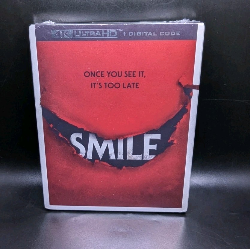 Smile STEELBOOK 4K UHD ONLY W/ DIGITAL CODE & SLIPCOVER BRAND NEW 2022