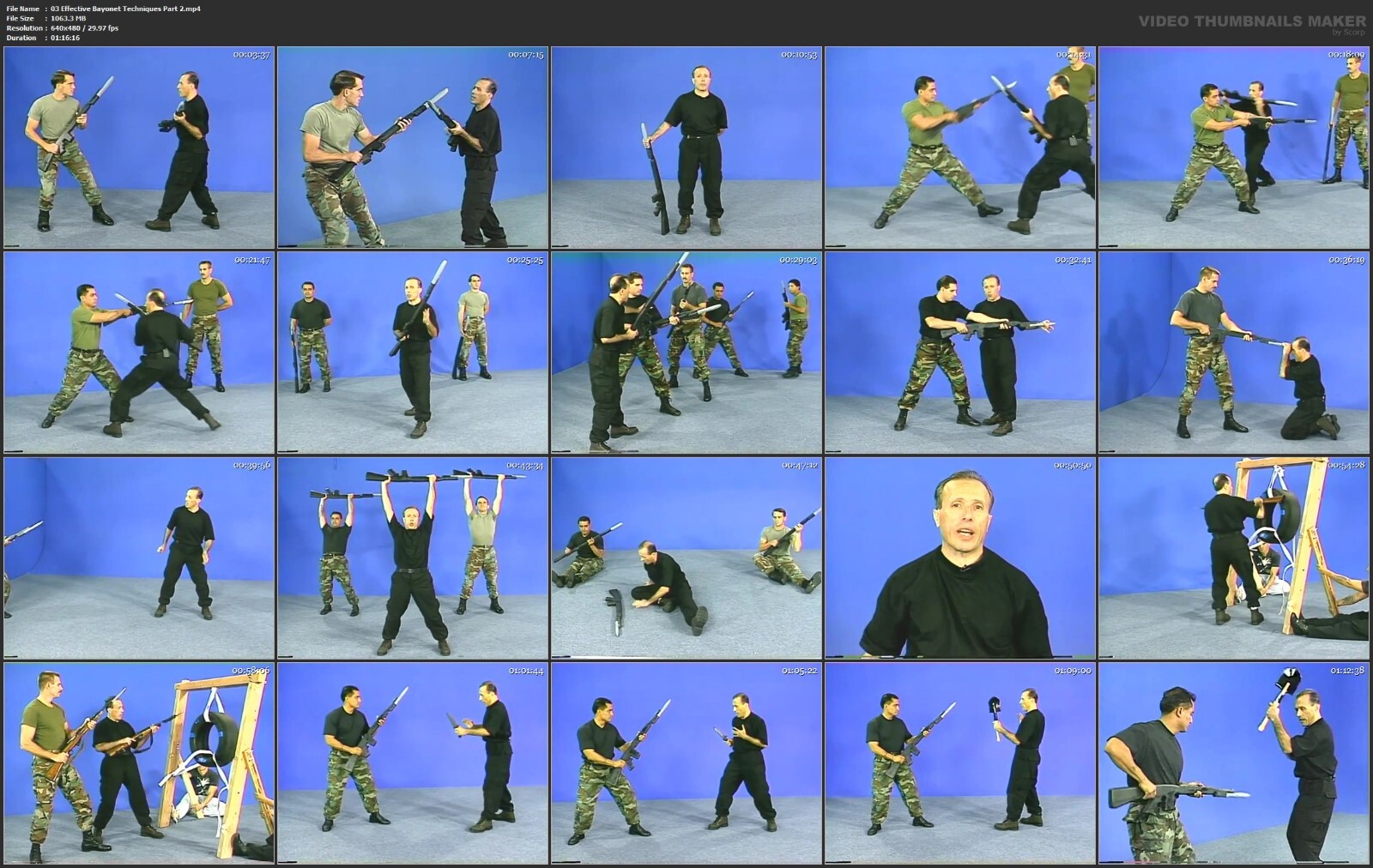 Knife and Bayonet Fighting starring David Chaanine (3 DVD Set)